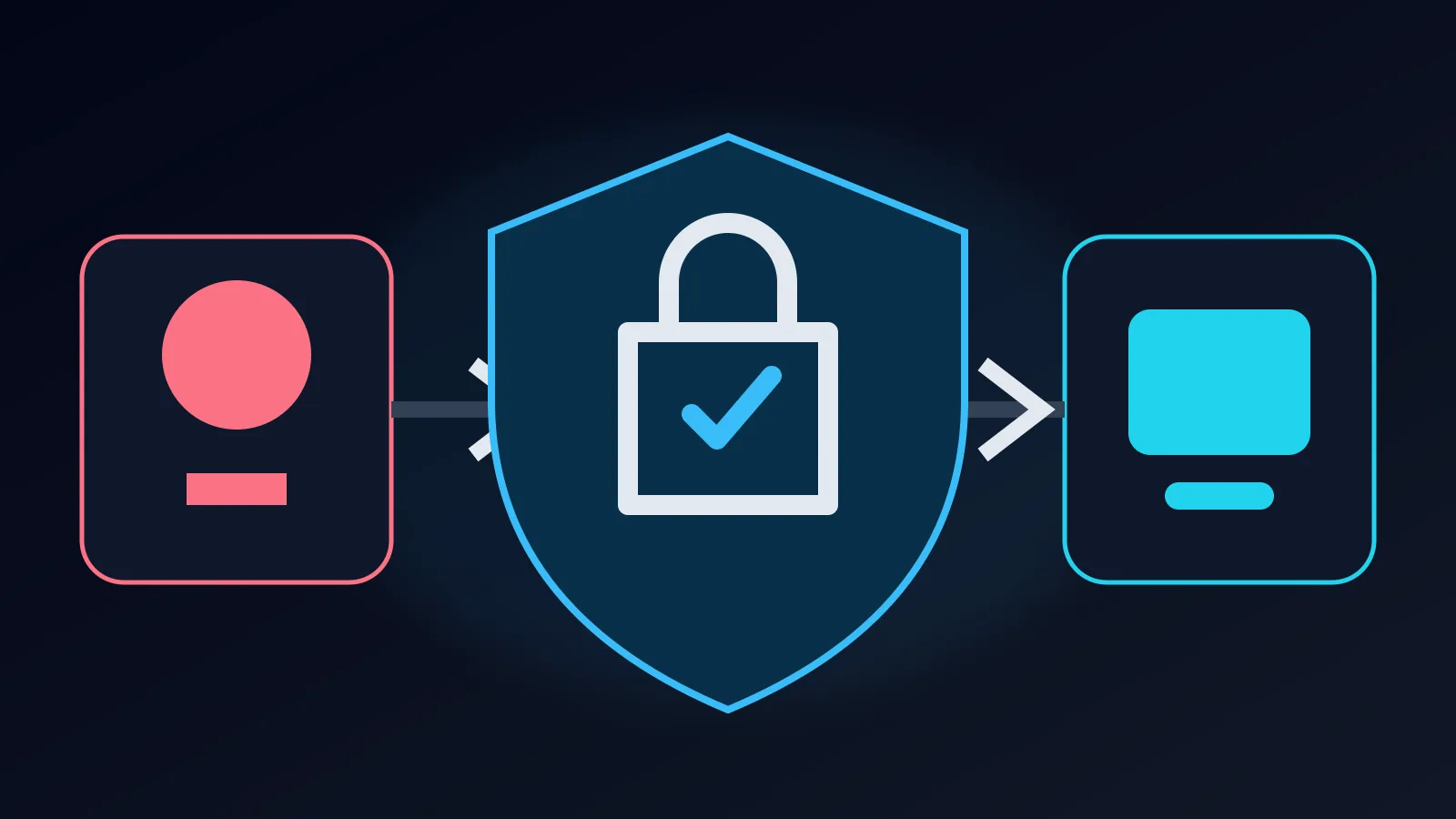 Untrusted agent data passing through validation and authorization gates before approved native components render