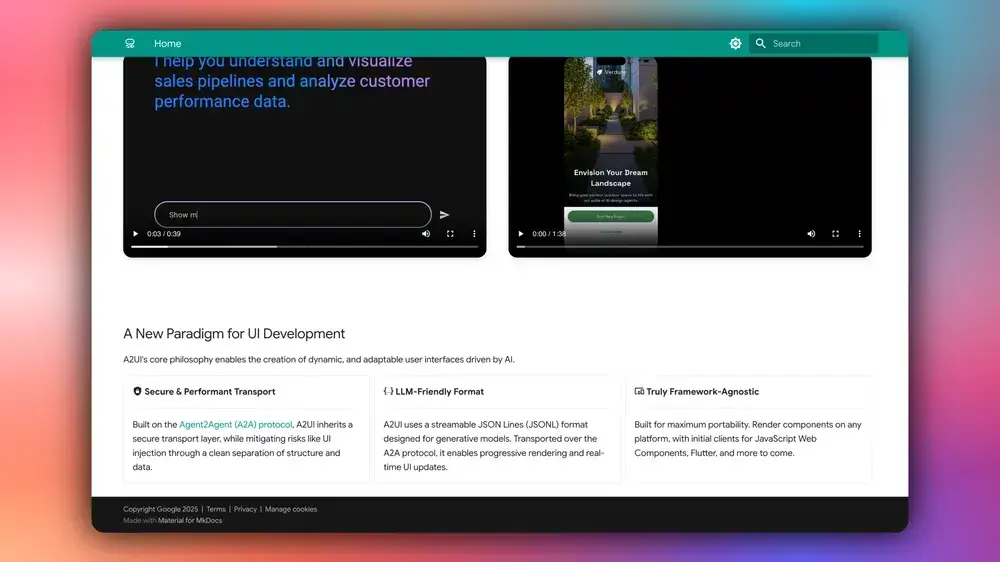 A2UI + CopilotKit Architecture